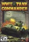 WWII Tank Commander PC CD drive heavy armor France into Germany war game! BOX