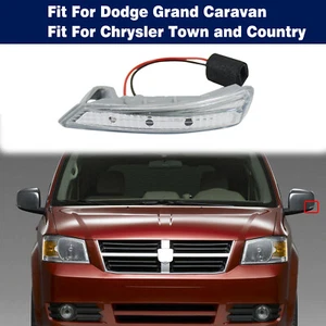 Left Side Mirror Turn Signal Lamp For Chrysler Town&Country Dodge Grand Caravan - Picture 1 of 12