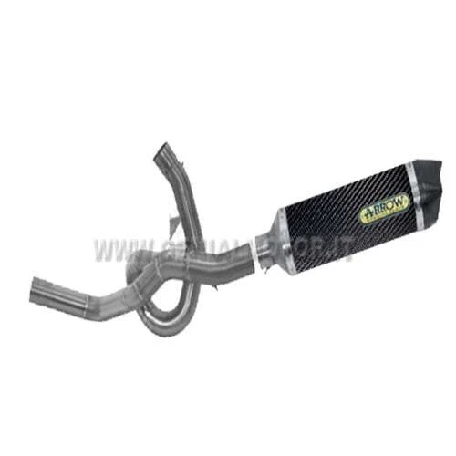 Flecha de escape completa R Tech carbono Ducati Multistrada 1200 S 2010 > 2014 Foto 1 de 1