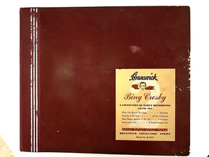 Bing Crosby B-1015  Collection 1931 Brunswick 78 RPM VTG Album 4 Records (F26I) - Picture 1 of 24