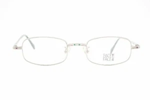 Gafas Face a Face Paris Greco 990 plata verde ovaladas montura nuevas - Imagen 1 de 6