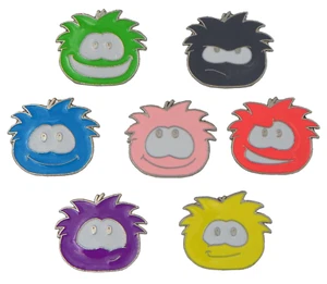 Club Penguin Puffles Colors 7 Disney Park Trading Pins Starter Set ~ Brand New - Picture 1 of 1