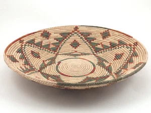 #0652 Handmade Southwest Style Decorative Extra Fine Coil Basket - Imagen 1 de 1
