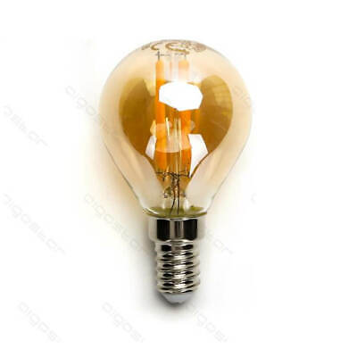4W E14 LED Filament Vintage Nostalgie Glühbirne Leuchtmittel Birne 2200K G45 • 4.24£
