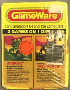 South Pacific Task Force & Hydrax War Game Simulation GameWare for C64/128  NIB - Picture 1 of 2