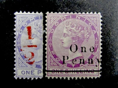 Sello de Dominica Británica de Nystamps # 12 15 como nuevo original H/como nuevo D5y992 Foto 1 de 2