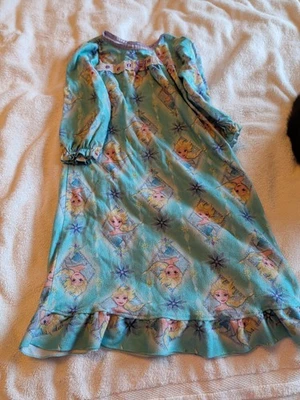 Disneys замороженная Эльза девочек 3T ночная рубашка Sleepwear платье - Изображение 1 из 3