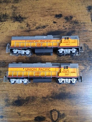 2 Life-Like HO Scale #7173  GP38-2s Locomotive Union Pacific Untested - Image 1 of 4