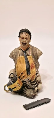 NECA Carrete Toys Texas Motosierra Masacre Cara de Cuero Mini-busto 654/1500 Foto 1 de 4