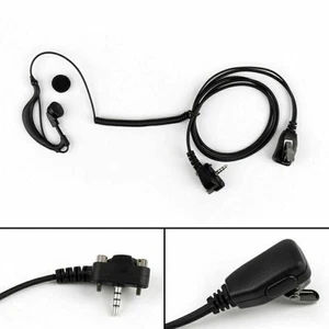 5Pcs 3.5mm G-shape Curve Earpiece Cuffia PTT Per Vertex VX231 VX261 VX264 VX351` - Zdjęcie 1 z 7