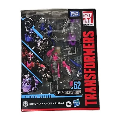 Hasbro Transformers  Studio Series 52 Arcee Chromia Elita-1 Deluxe MISB ROTF  - Image 1 of 4