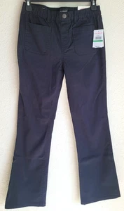Lucky Brand Kids Slim Fit Twill Large 12/14 Pants Pull On Flare Elastic Waist - Picture 1 of 5