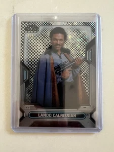 2023 Topps Star Wars High Tek #7 Lando Calrissian BLACK DIFFRACTOR DOTS SSP /5 - Picture 1 of 3