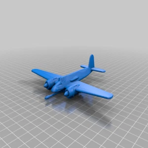 15mm/ 1:100 Resin Henschel HS-129 - Bild 1 von 1