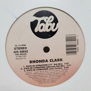 Rhonda Clark State Of Attraction 12" Vinyl Record Single - Picture 1 of 4