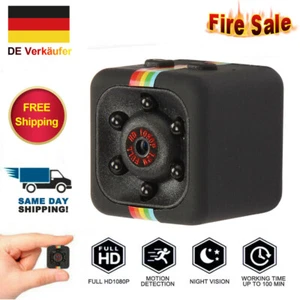 1080P Mini Kamera Überwachungskamera Auto DVR DV Kamera Video IR Nachtsicht - Bild 1 von 9