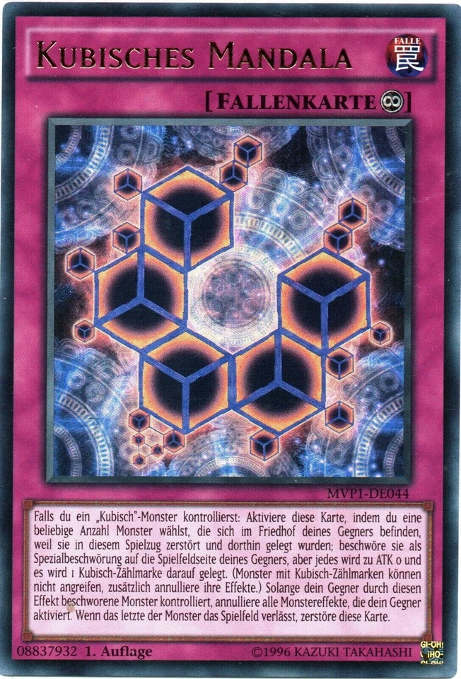 MVP1-DE044 Kubische Mandala 1 Aufl. Ultra Rare - Bild 1 von 1