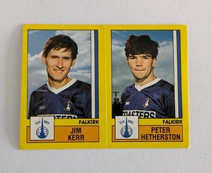 87 pegatinas de fútbol escocés Falkirk Kerr/Hetherston Panini - Imagen 1 de 5