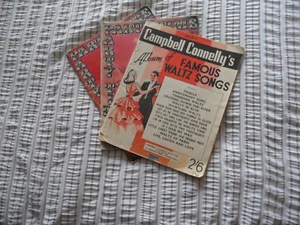 SHEET MUSIC BOOKS X 3 PARTY TIME X 2 CAMBELL CONNELLY JOB LOT VINTAGE COLLECTIBL - Picture 1 of 4