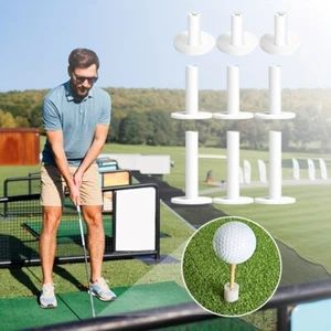 Rubber Golf Mat Tees Premium Driving Range Practice Tee for Golf Mats 9 Pack - Picture 1 of 14