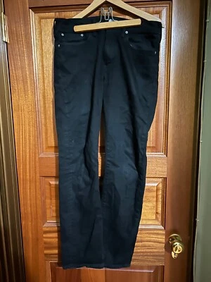 Jeans Levis 513 para hombre 31x32 ajustados rectos elásticos negros denim. Foto 1 de 3