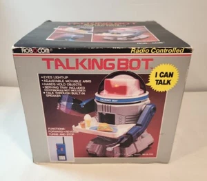 VINTAGE Robocom Talking Robot IS-700 Tested STILL IN PLASTIC! - Picture 1 of 12