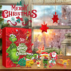 2024 The Grinnch 24 Pcs Christmas Calendars Small Toy Advent Countdown Calendar~