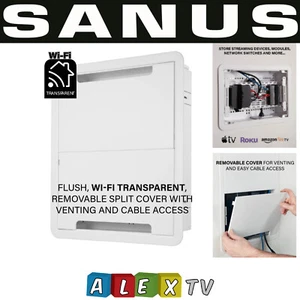 SANUS SA-IWB17 Inch TV In-Wall Media Box Recessed Component 17" Box Multipurpose - Picture 1 of 9