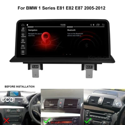 Android13 Autoradio 8Core Screen Stereo 10.25 for BMW 1Series E81 E87 E82 iDrive - Bild 1 von 4