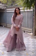 SALWAR KAMEEZ PAKISTANI INDIAN WEDDING PARTY WEAR DRESS BOLLYWOOD SUIT SHARARA