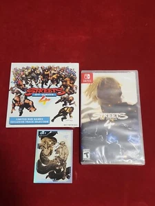 Streets of Rage 4 Limited Run #65 + Card & Music CD - Nintendo Switch - NTSC - Picture 1 of 2