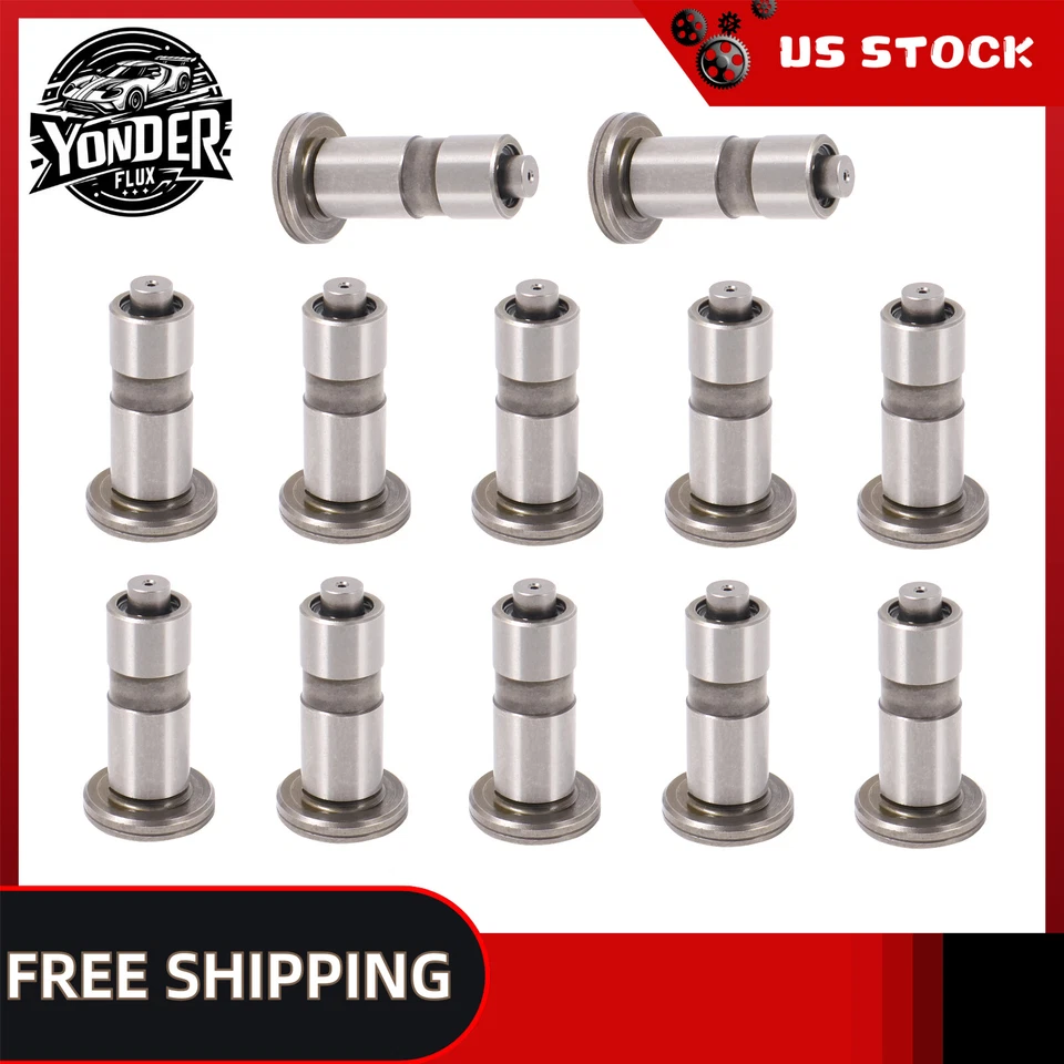 Set 12 Valve Lifters Lash Adjusters For Nissan 3.0L 3.3L VG30E VG30T VG33E Foto 1 de 4
