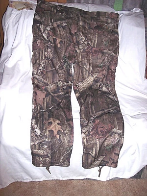 Mens 2X Camo Pants Scent Lok Pants Carbon Alloy Hunting Pants Mossy Oak Camo   - Image 1 of 4