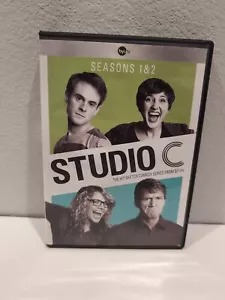 STUDIO C~SKETCH COMEDY SERIES~SEASONS 1 & 2~2013 G/C 2 DISC DVD SET~W/EXTRAS - Picture 1 of 3