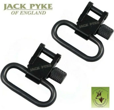 Abnehmbare Gewehrriemenbügel Schnellverschluss 2er Set JACK PYKE; Sling Swivel