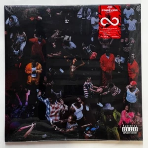 JID The Forever Story 2LP Vinyl Limited Silver 12" Record - Picture 1 of 2