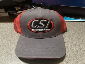 Brand New! CSI Accessories trucker hat adjustable snapback cap snap back mesh - Picture 1 of 8