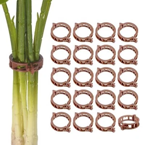 200-Pack Tomato Clips Plastic Trellis Plant Support Clips Secured Plastic Pla... - Picture 1 of 8