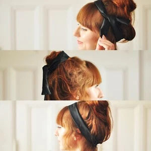 Haarband Schwarz - Bild 1 von 5