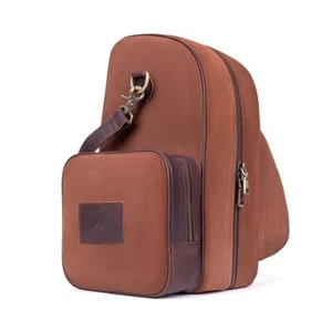 Matera Mate Gourd Set Bag Handmade Leather Yerba Mate Carry Bag for Travel - Picture 1 of 20