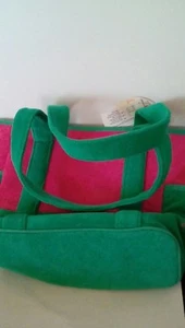 Quacker Factory Terry Cloth Bag - Picture 1 of 3