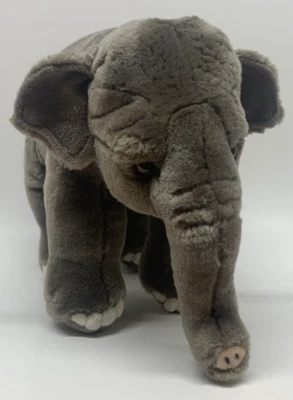 Endangered Asian Elephant Ganz Webkinz Plush Signature 12" WKSE 3000 Retired - Image 1 of 4
