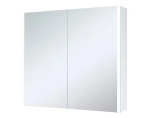 led bathroom wall mounted cabinet with anti  fog, glass shelf, - Picture 1 of 4