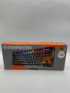 SteelSeries Apex Pro TKL Gen 3 OmniPoint 3.0 HyperMagnetic Switches Keyboard - Picture 1 of 15