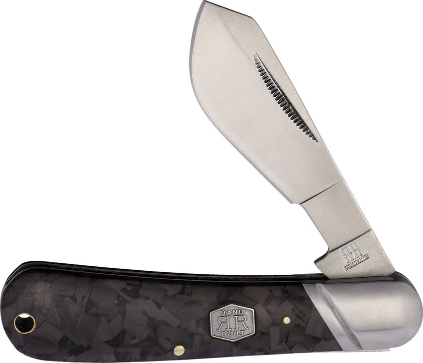 Rough Rider Midnight Ice Cotton Sampler Carbon Fiber Folding Pocket Knife 1997 - Изображение 1 из 2
