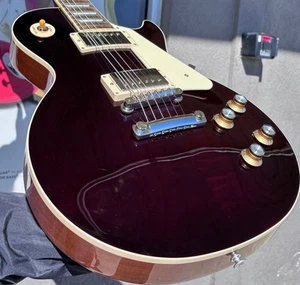 2022 Gibson Les Paul Standard 60s Translucent Oxblood With Deluxe Hardshell case - Picture 1 of 12