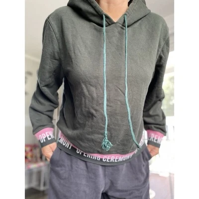 Opening Ceremony Women’s Black Logo Hoodie Sweatshirt Size XS - Image 1 of 4