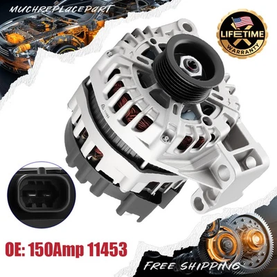Alternador 11453 11932 compatible con Chevrolet Impala 2012 2013 2014 2015 2016 FG15S100 Foto 1 de 4