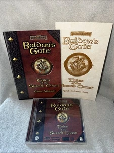 Baldur’s Gate Tales Of The Sword Coast Expansion PC Game w/ Manual & Reference - Picture 1 of 7