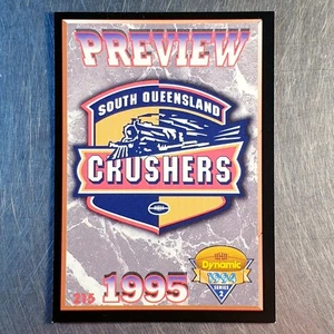 1994 Dynamic Series 2 Rugby League NRL Preview Card South Queensland Crushers - Picture 1 of 2
